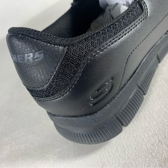 Skechers Women’s Work Relaxed Fit Nampa Annod SR Sneaker in Black Size 9.5 - Picture 3 of 12